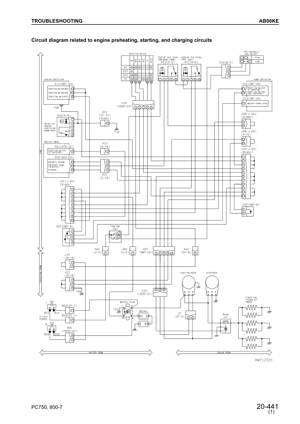 Komatsu PC750-6 SE-6 LC-6 PC800-6 SE-6 Excavator Workshop Manual SN 20001 40001 and UP - Image 12