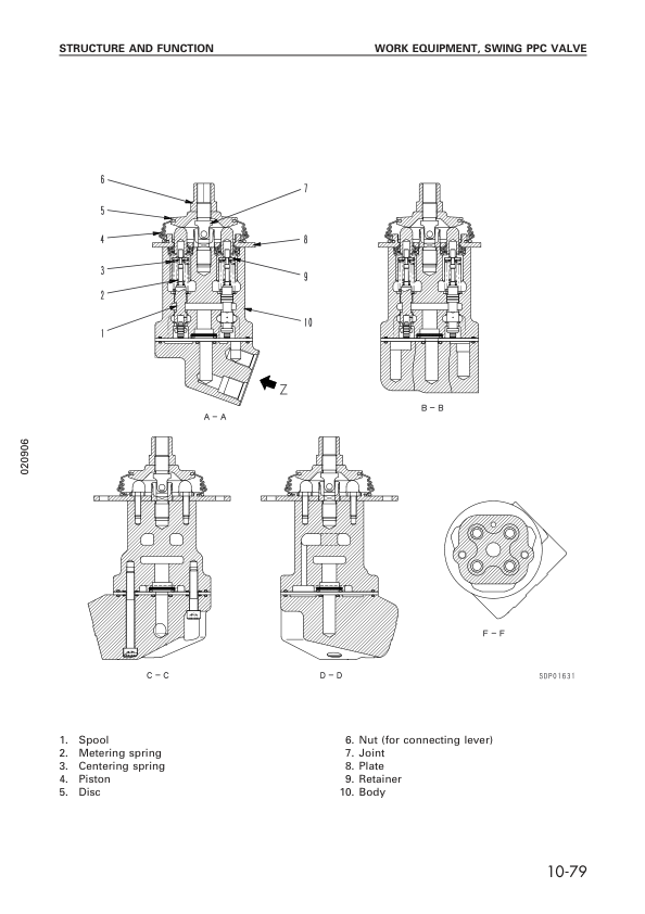 Komatsu PC750SE-6K Excavator Workshop Manual SN K30055 10194 and UP - Image 12