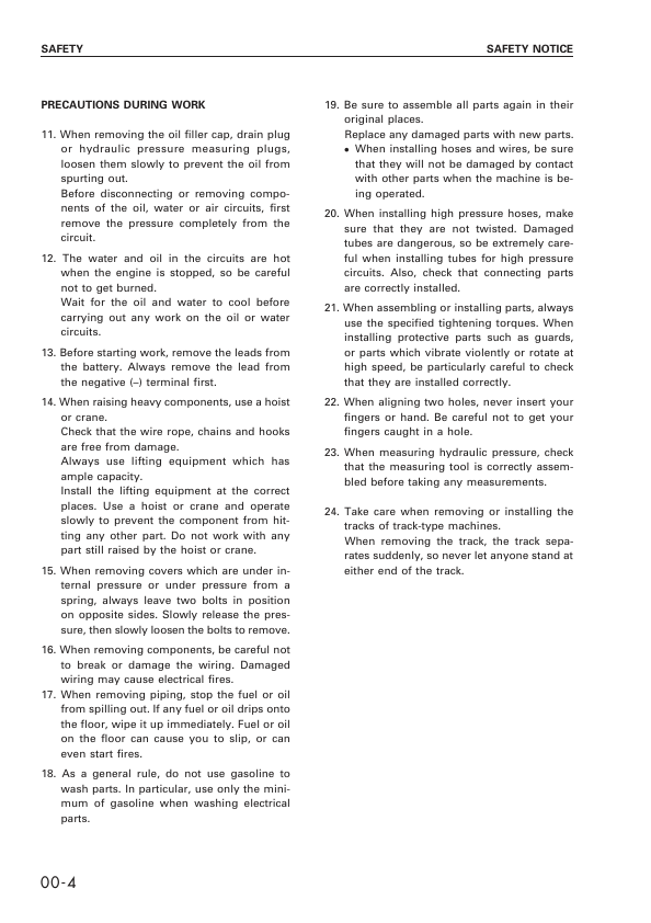 Komatsu PC750SE-6K Excavator Workshop Manual SN K30055 10194 and UP - Image 6