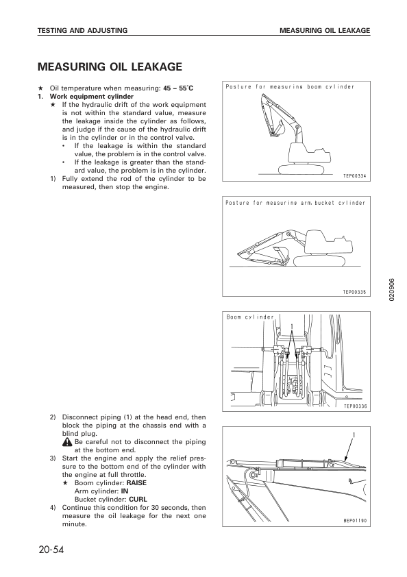 Komatsu PC750SE-6K Excavator Workshop Manual SN K30055 10194 and UP - Image 13