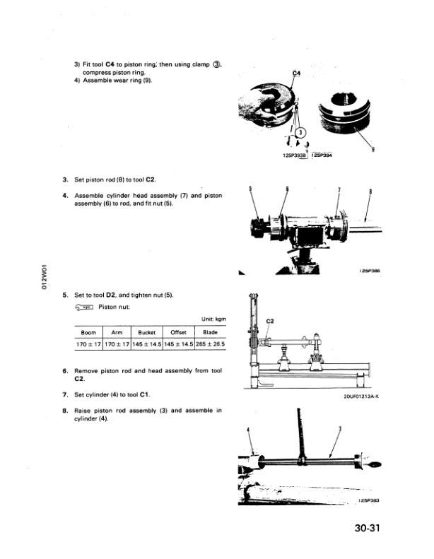 Komatsu PC75UU-1 Excavator Workshop Manual SN 2908 and UP Printed Book - Image 12