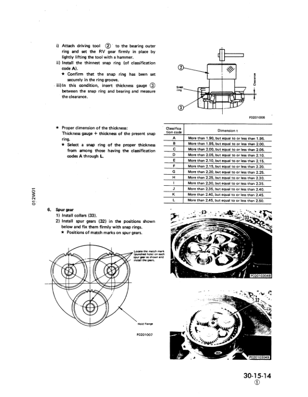 Komatsu PC75UU-1 Excavator Workshop Manual SN 2908 and UP Printed Book - Image 11
