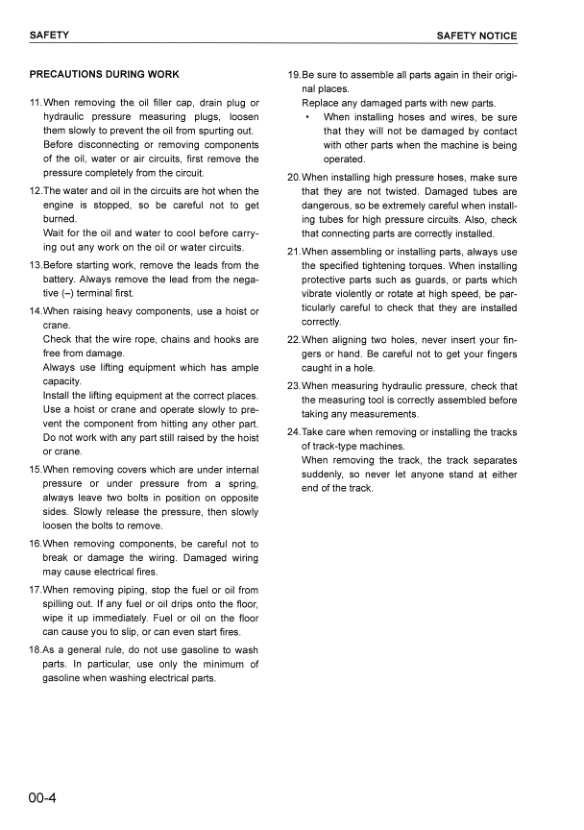 Komatsu PC78MR-6 Excavator Workshop Manual SN 1001 and UP - Image 10