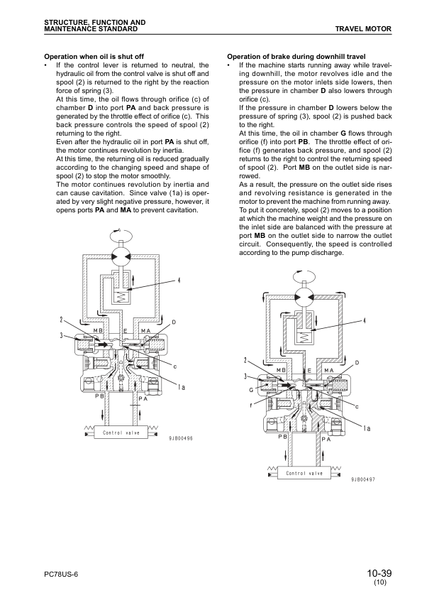 Komatsu PC78UU-6 PC78US-6 Excavator Workshop Manual SN 22832 4001 4809 and UP - Image 14