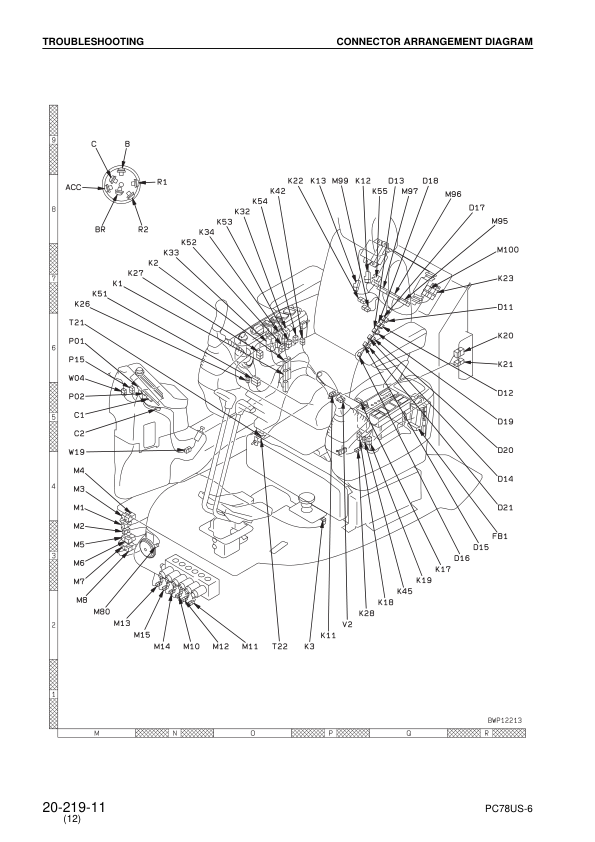 Komatsu PC78UU-6 PC78US-6 Excavator Workshop Manual SN 22832 4001 4809 and UP - Image 13