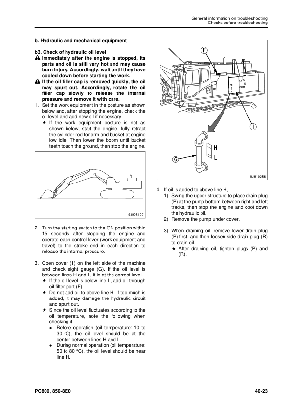 Komatsu PC800 LC SE-8E0 OC850 SE-8E0 Excavator Workshop Manual SN 65001 and UP - Image 16