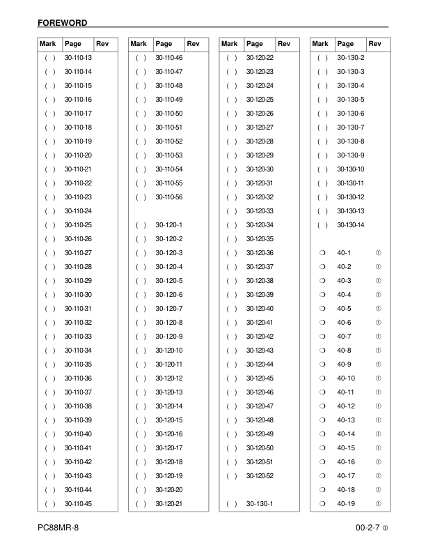 Komatsu PC88MR-8 Excavator Workshop Manual SN A90001 and UP Printed Book - Image 12