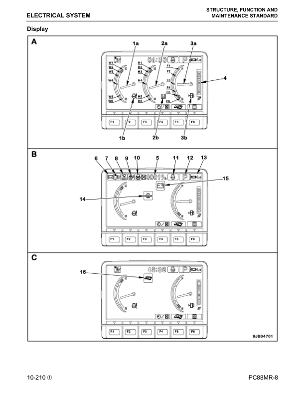 Komatsu PC88MR-8 Excavator Workshop Manual SN A90001 and UP Printed Book - Image 14