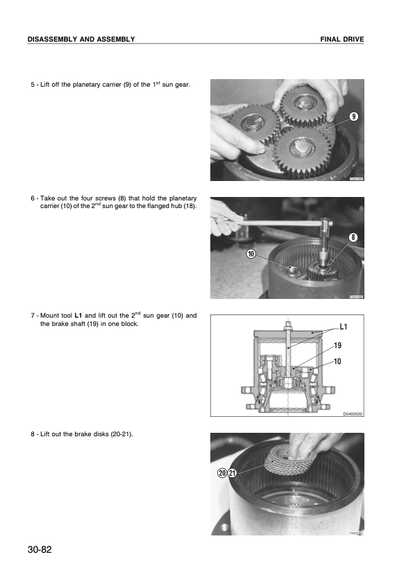 Komatsu PC95-1 Excavator Workshop Manual SN 5000007 and UP Printed Book - Image 15