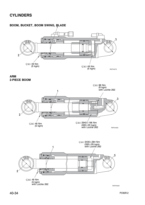 Komatsu PC95R-2 Excavator Workshop Manual SN 21D5000001 and UP - Image 17