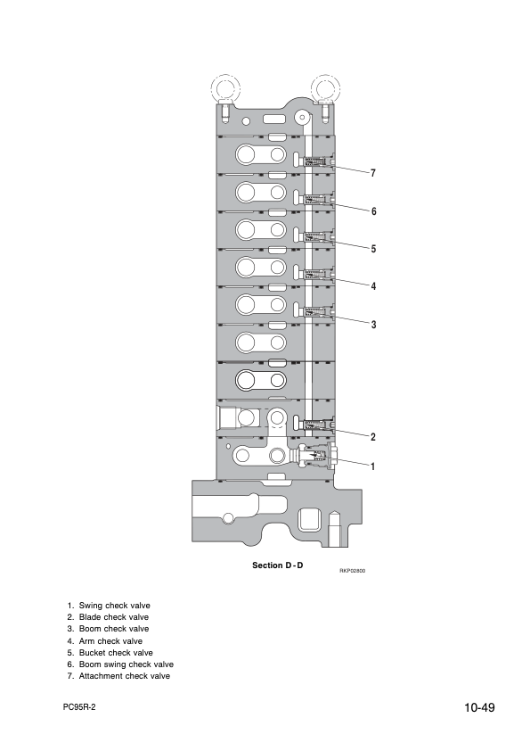 Komatsu PC95R-2 Excavator Workshop Manual SN 21D5000001 and UP - Image 18