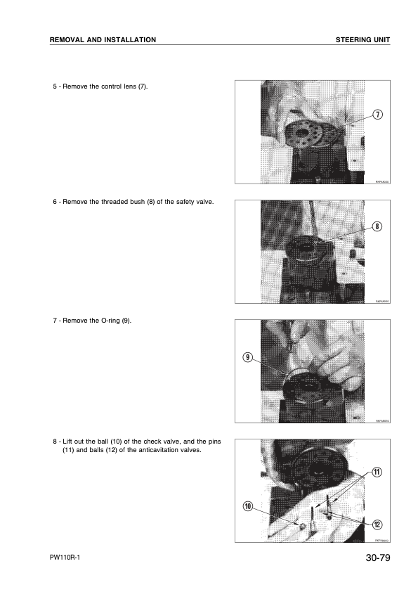 Komatsu PW110R-1 Wheeled Excavator Workshop Manual SN 2260000001 and UP Printed Book - Image 14