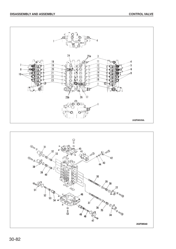 Komatsu PW130ES-6K Wheeled Excavator Workshop Manual UEBM001202 Printed Book - Image 14