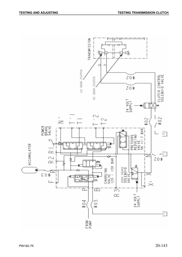 Komatsu PW160-7K Wheeled Excavator Workshop Manual SN K40001 and UP - Image 17