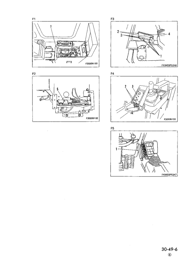 Komatsu PW170-5K Wheeled Excavator Workshop Manual SN K20001 and UP Printed Book - Image 16