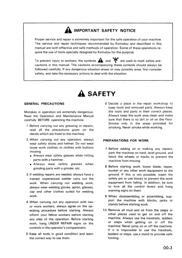 Komatsu PW20-1 PW30-1 Wheeled Excavator Workshop Manual SN 1001 and UP Printed Book - Image 8