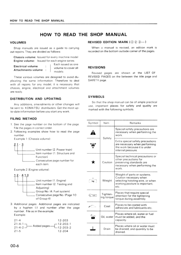 Komatsu PW60-3 Wheeled Excavator Workshop Manual SN 2001 and UP - Image 11