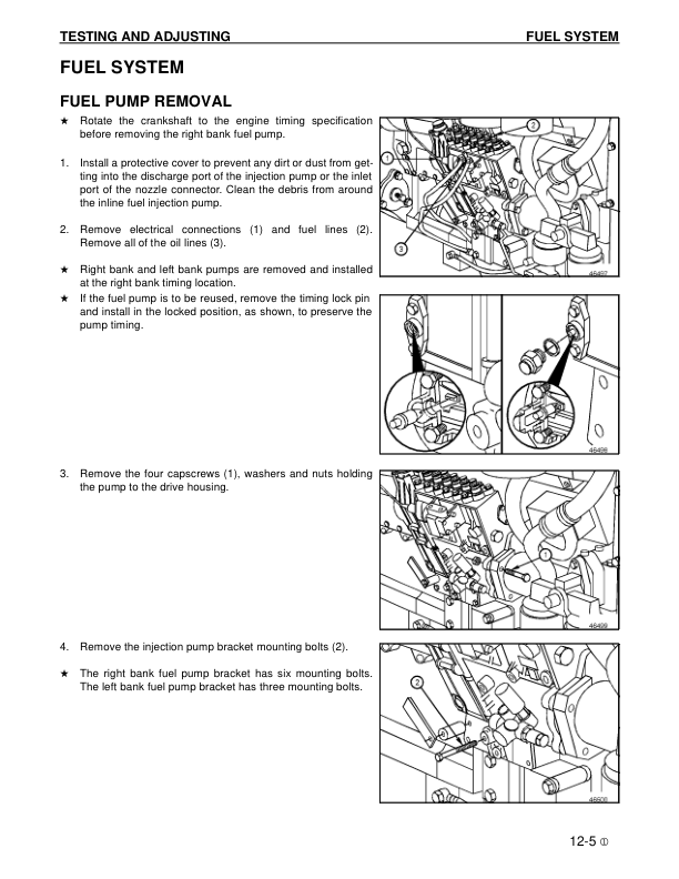 Komatsu SA12V140Z-1 SAA12V140ZE-2 Series Diesel Engine Workshop Manual - Image 20