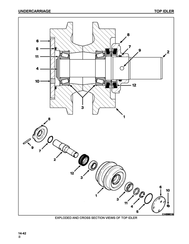 Komatsu TD7H TD8H TD9H Crawler Tractor Dozer Workshop Manual - Image 21