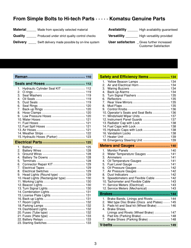 Komatsu TheGoldBook Parts Catalog - Image 4