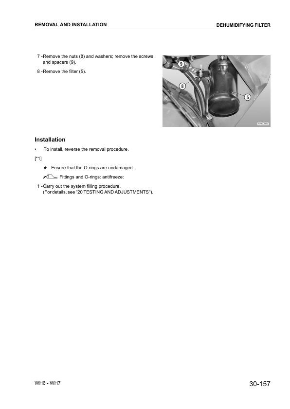 Komatsu WH609-1 613-1 713-1 714-1 714H-1 716-1 Telescopic Handler Workshop Manual - Image 15