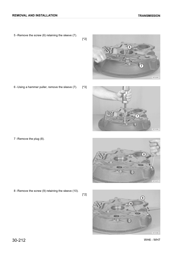 Komatsu WH609-1 613-1 713-1 714-1 714H-1 716-1 Telescopic Handler Workshop Manual - Image 16