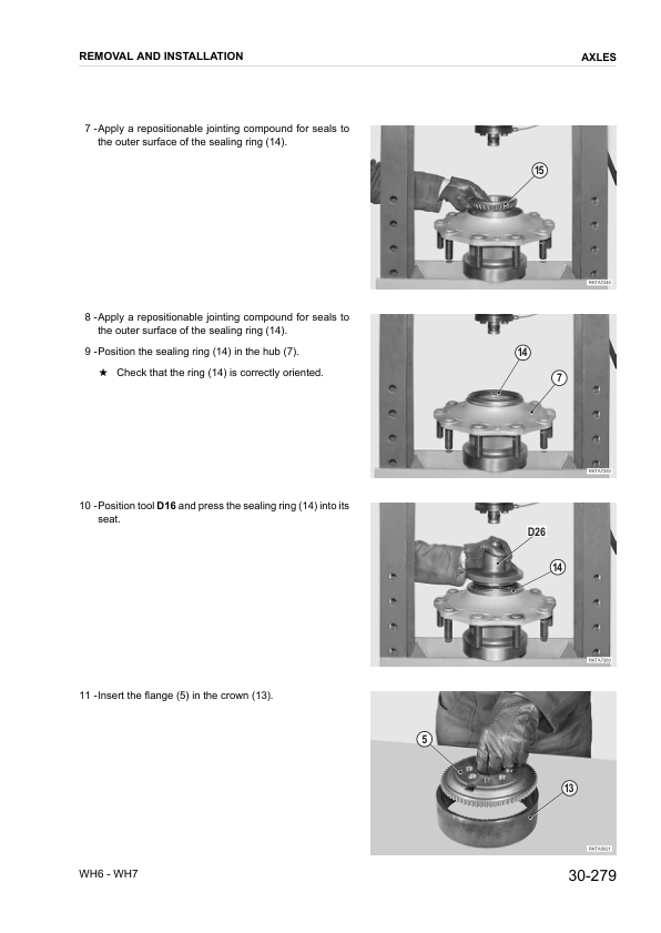 Komatsu WH609-1 613-1 713-1 714-1 714H-1 716-1 Telescopic Handler Workshop Manual - Image 18