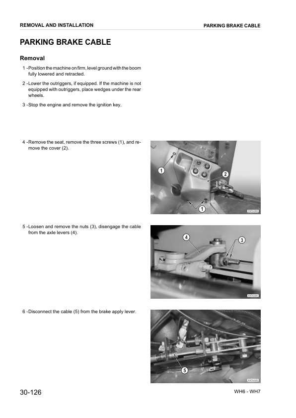 Komatsu WH609-1 613-1 713-1 714-1 714H-1 716-1 Telescopic Handler Workshop Manual - Image 14