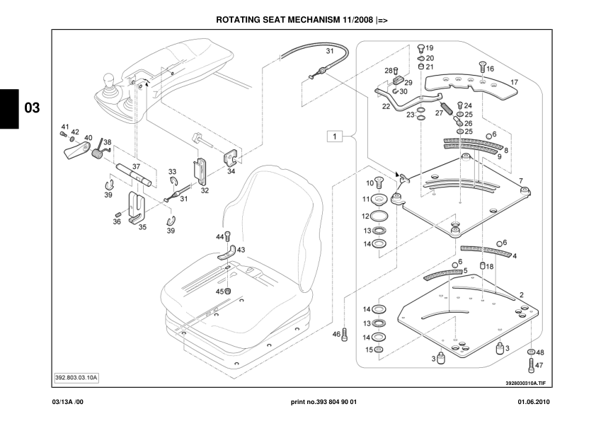 Linde H25 H30 H35 393 Series Forklift Parts Catalog - Image 13