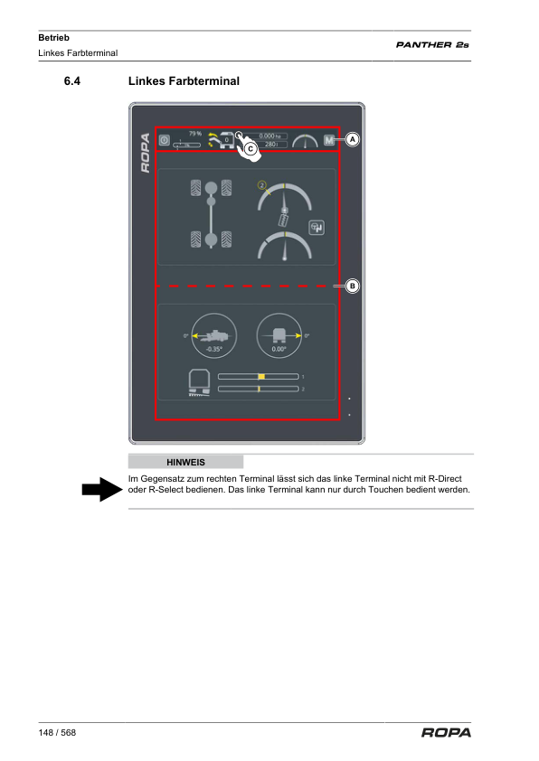 ROPA Panther 2S Operation and Maintenance Manual DE - Image 12