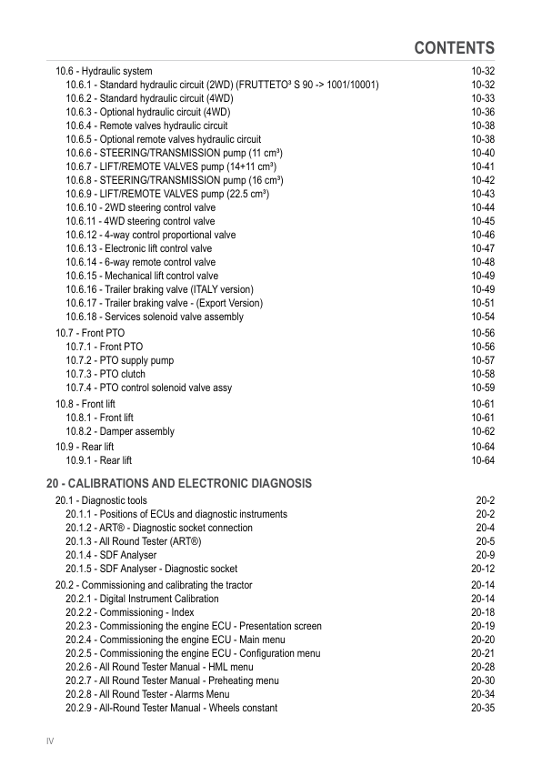 SAME FRUTTETO S 80 90 90.3 100 110 Tractor Workshop Manual - Image 7