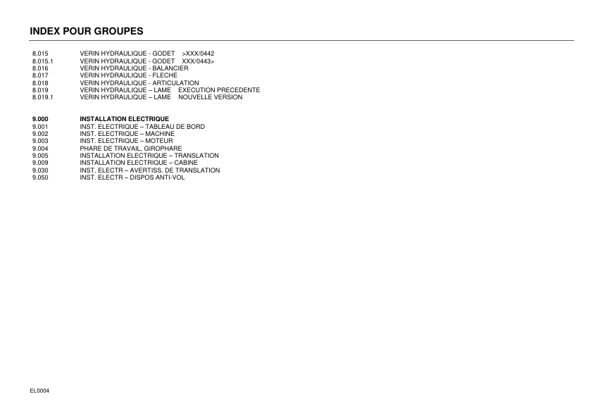 TEREX TC37 Crawler Excavator Parts Catalog - Image 5