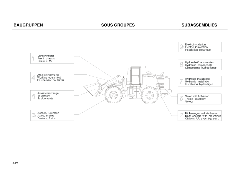 Terex TL450 Wheel Loader Parts Catalog - Image 9