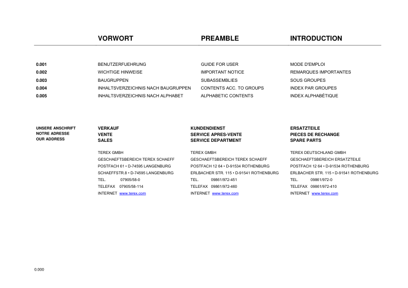Terex TL450 Wheel Loader Parts Catalog - Image 6