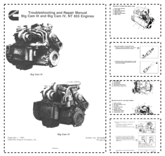Cummins Big Cam III and IV NT855 Engine Troubleshooting and Repair Manual