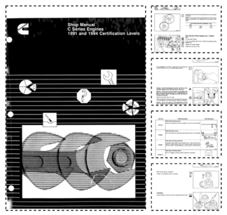 Cummins C Series Diesel Engine Workshop Manual 1991 1994 Certification Lvl