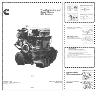 Cummins N14 Engine Troubleshooting and Repair Manual