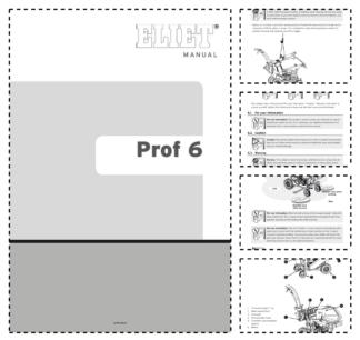 Eliet Prof 6 Wood Chipper Operators Manual