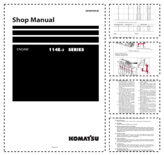 Komatsu 114E03 Series Diesel Engine Workshop Manual