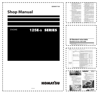 Komatsu 122 Diesel Engine Workshop Manual