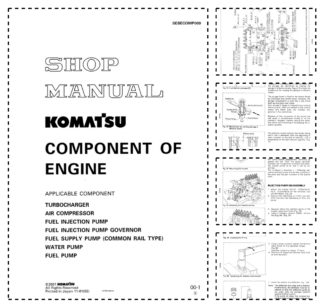 Komatsu Component of Engine Tier 3 Workshop Manual SEBECOMP009