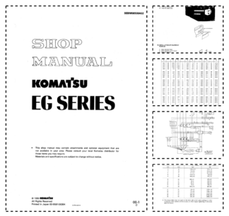 Komatsu EG Series Engine Workshop Manual SEBM06500A02