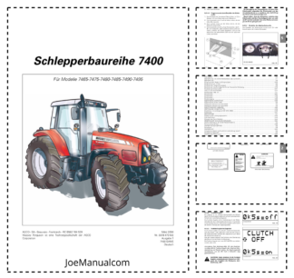 Massey Ferguson 7400 Tractor Operators Manual