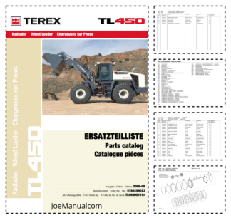 Takeuchi TL450 Wheel Loader Parts Catalog