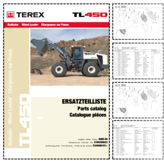 Terex TL450 Wheel Loader Parts Catalog