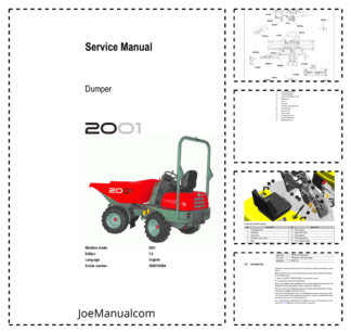 Wacker Neuson 2001 Dumper Service Manual v1.0