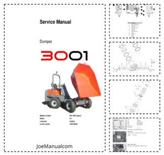 Wacker Neuson 3001 Dumper Service Manual v2.0