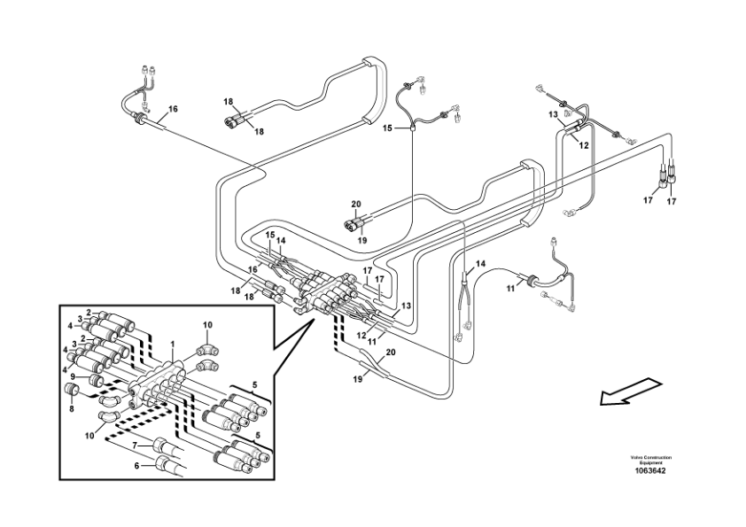 VOLVO L70G Wheel Loader Parts Catalog - Image 19