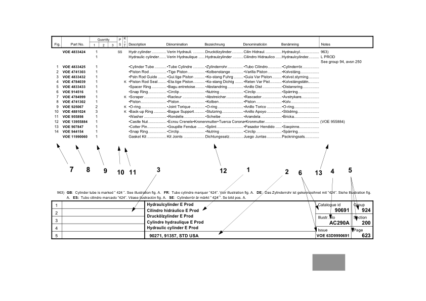 VOLVO L70G Wheel Loader Parts Catalog - Image 4