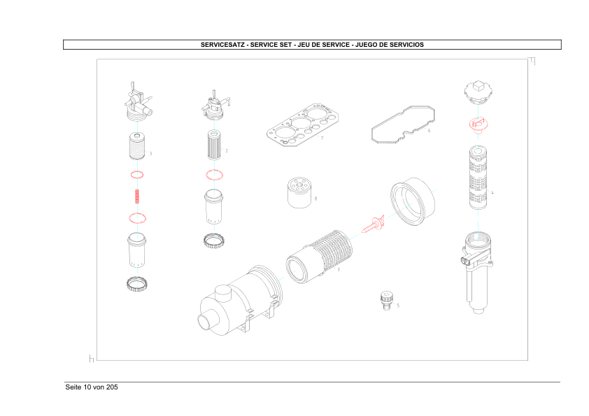 WEIDEMANN 1504 DM Wheel Loader Parts Catalog - Image 5
